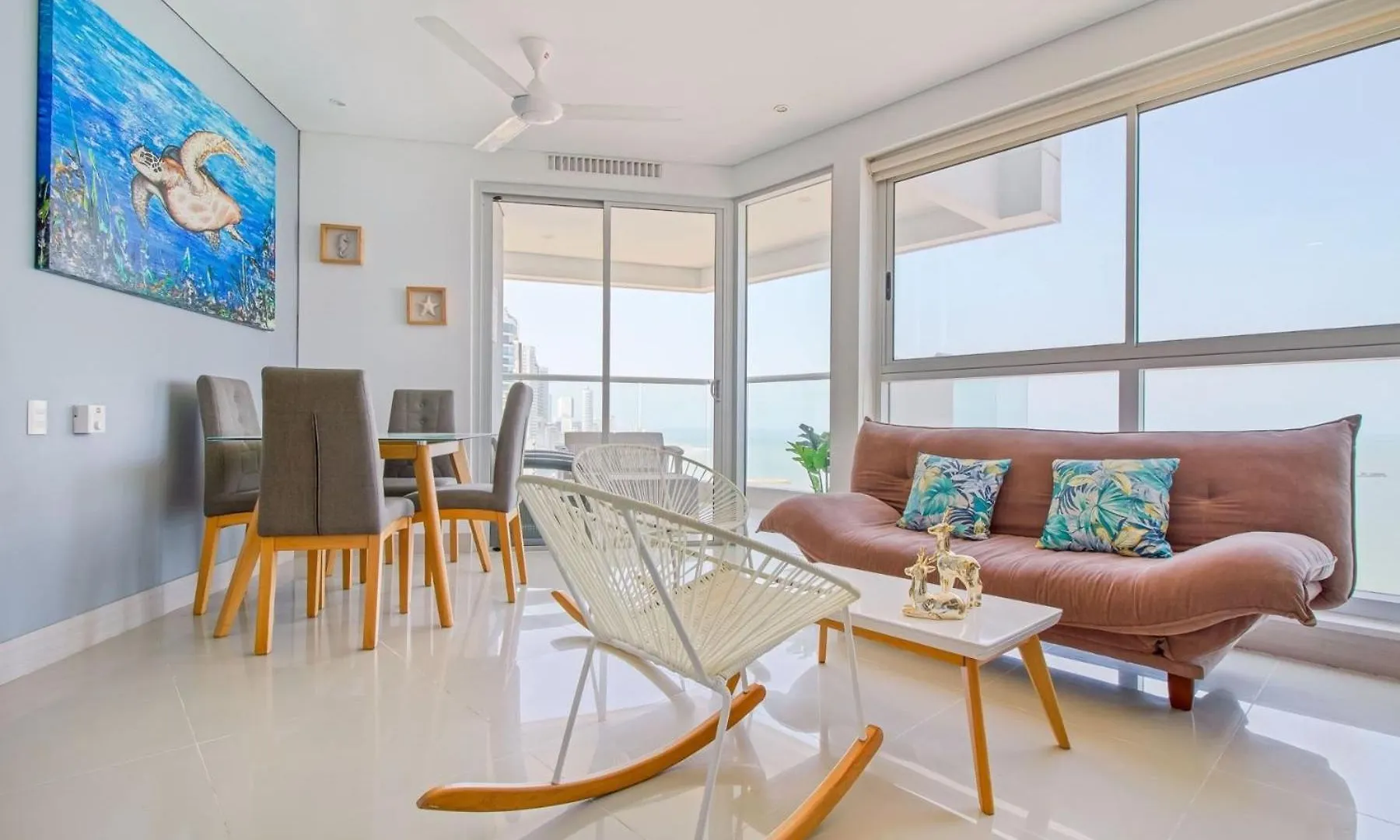 アパート U-Go Edificio Murano Elite Bocagrande Frente Al Mar Cartagena コロンビア