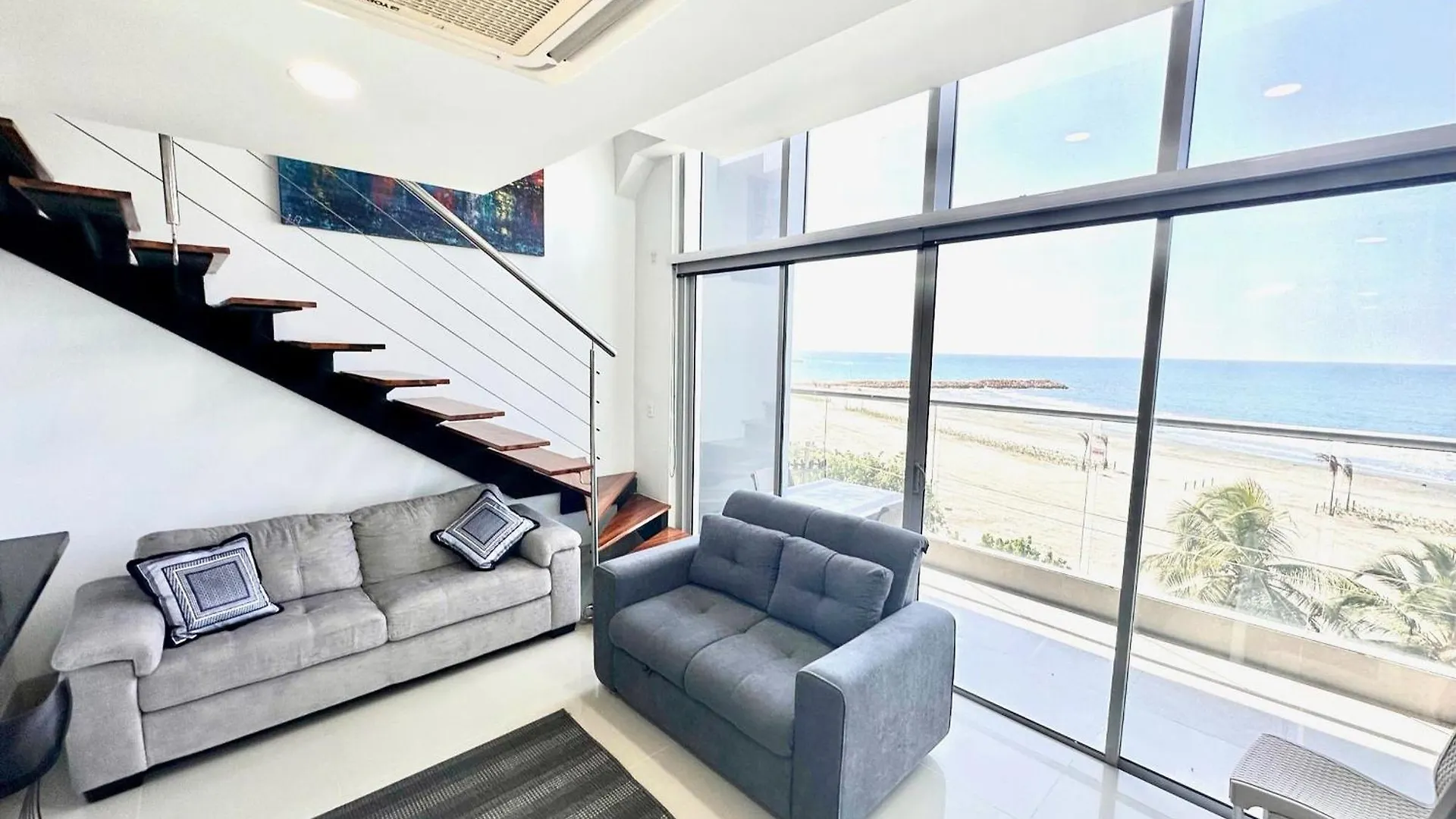 U-Go Edificio Murano Elite Bocagrande Frente Al Mar Cartagena アパート