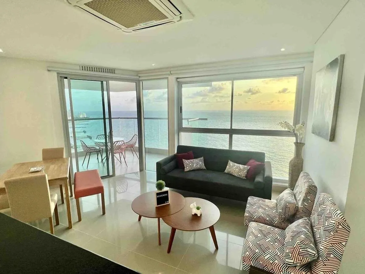 U-Go Edificio Murano Elite Bocagrande Frente Al Mar Cartagena 0*,