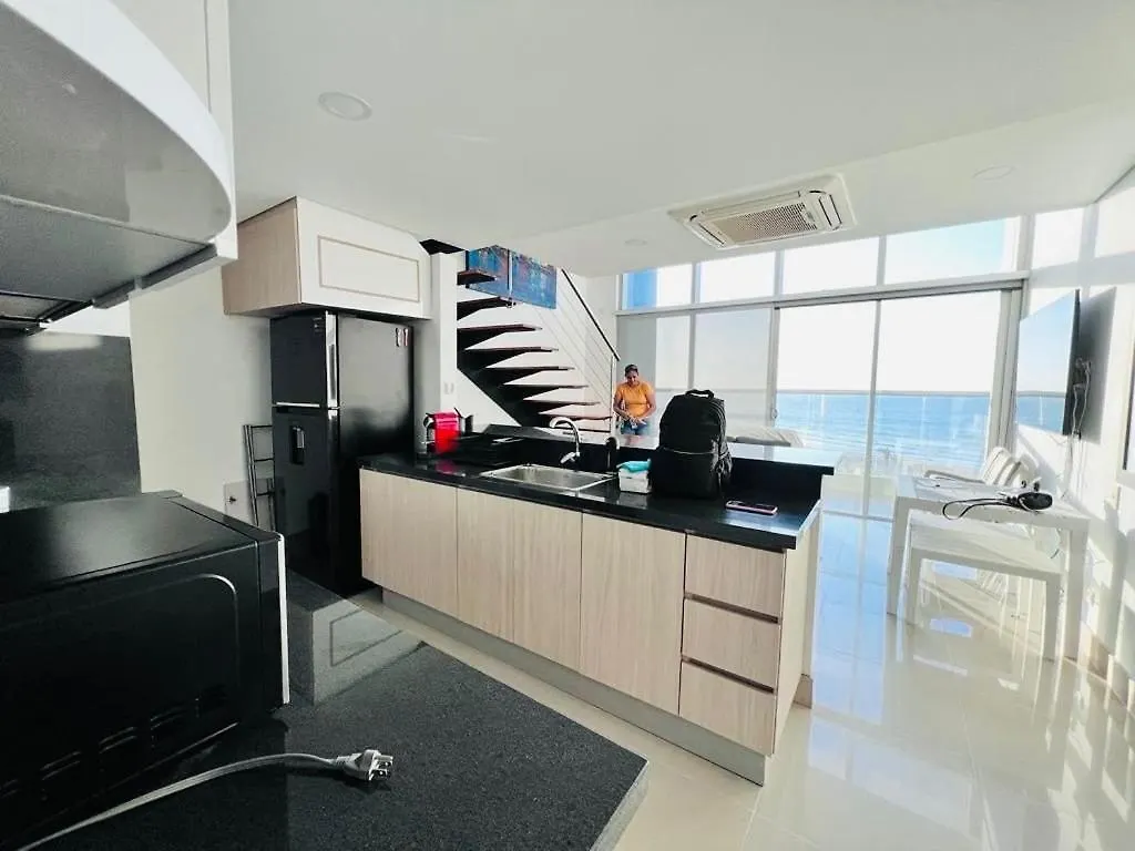 Apartman U-Go Edificio Murano Elite Bocagrande Frente Al Mar Cartagena Kolumbia