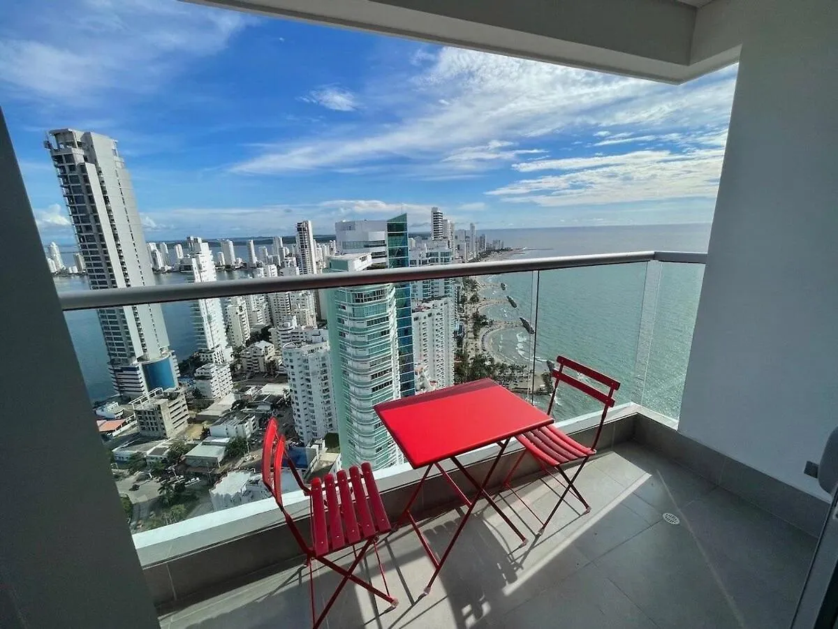 U-Go Edificio Murano Elite Bocagrande Frente Al Mar Cartagena 0*,