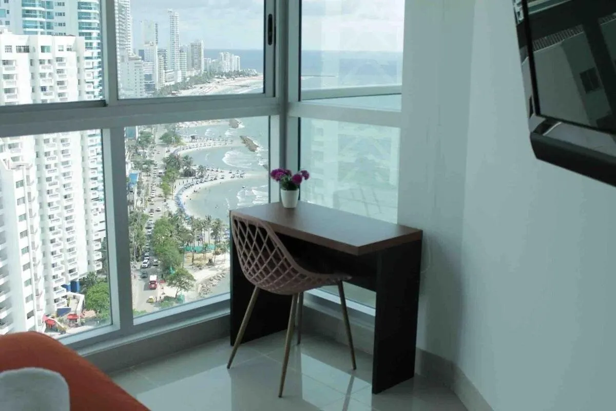 U-Go Edificio Murano Elite Bocagrande Frente Al Mar Cartagena Kolumbia