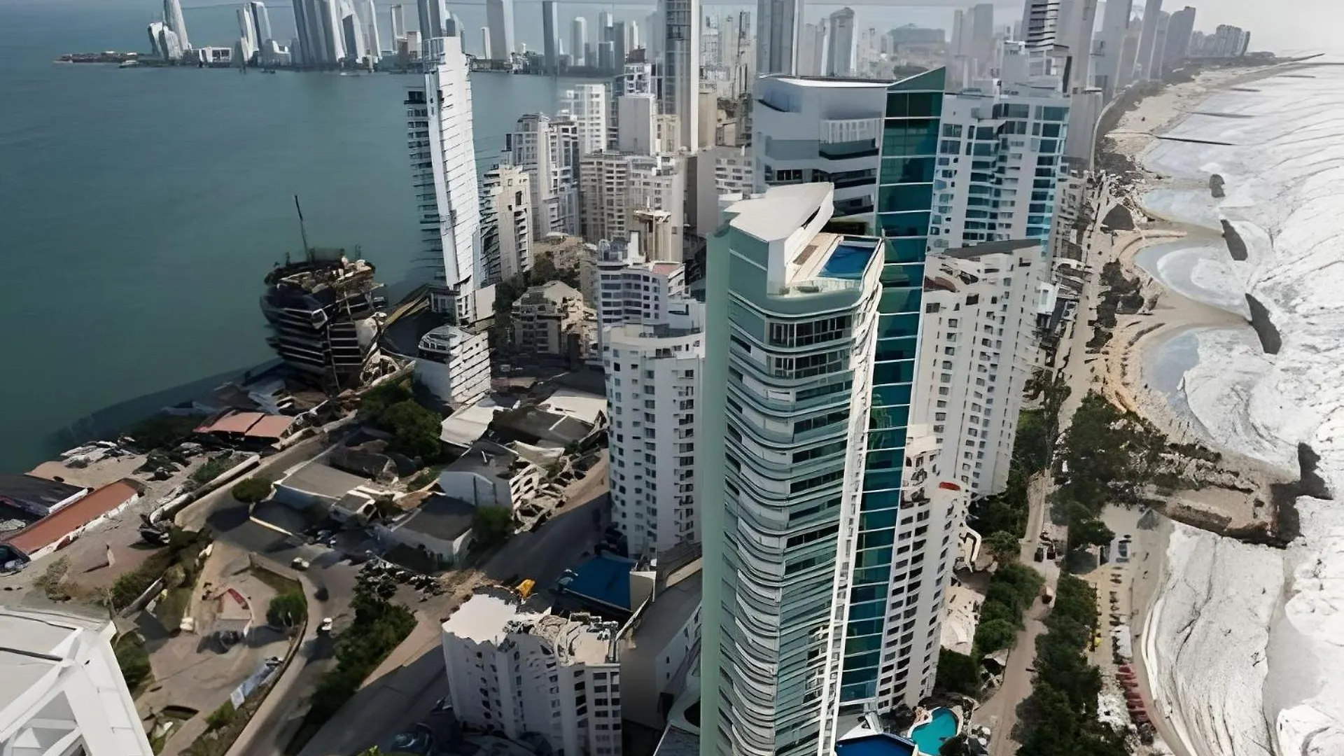 U-Go Edificio Murano Elite Bocagrande Frente Al Mar Cartagena Lejlighed